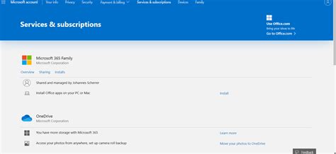 upgrade office 365 personal to family